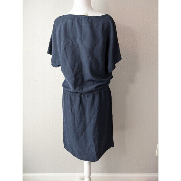 BELLEROSE WOMEN'S SHORT SLEEVE DRESS DRAWSTRING WAIST 2 Size 8 10 Medium N23 - Picture 3 of 7